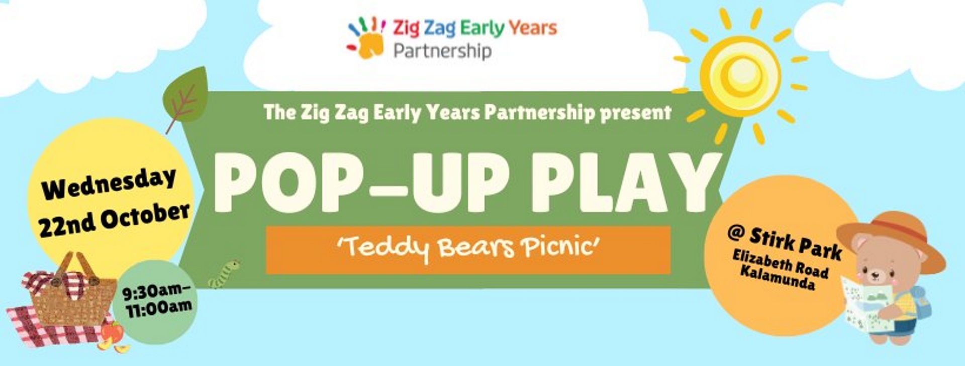 Teddy Bears Picnic Pop Up Play Day
