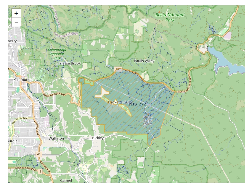 Notice of Temporary Trail Closure: Hacketts Gully