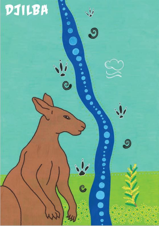 5. Djilba - Artwork by Aurora Abraham