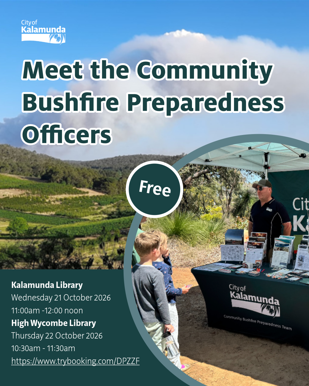 Meet the Community Bushfire Preparedness Officers flyer