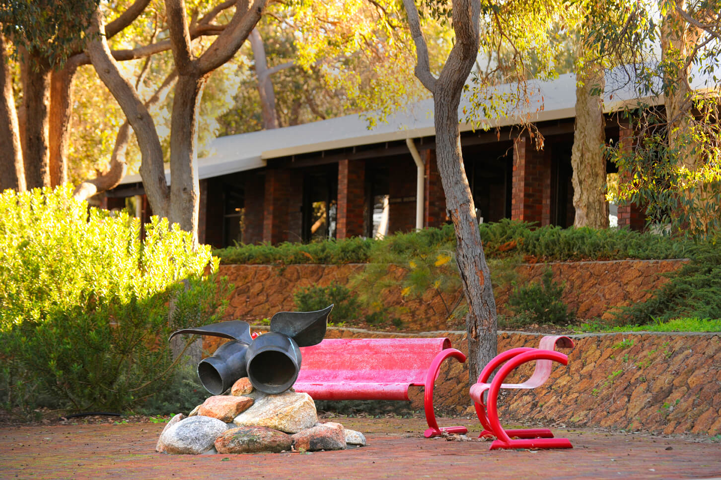 Administration Centre - Outside Bench