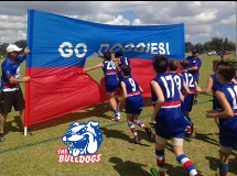 High Wycombe Junior Football Club running through banner