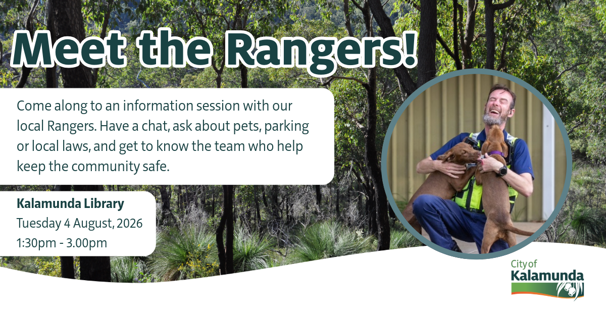 Meet the Ranger @ Kalamunda Library