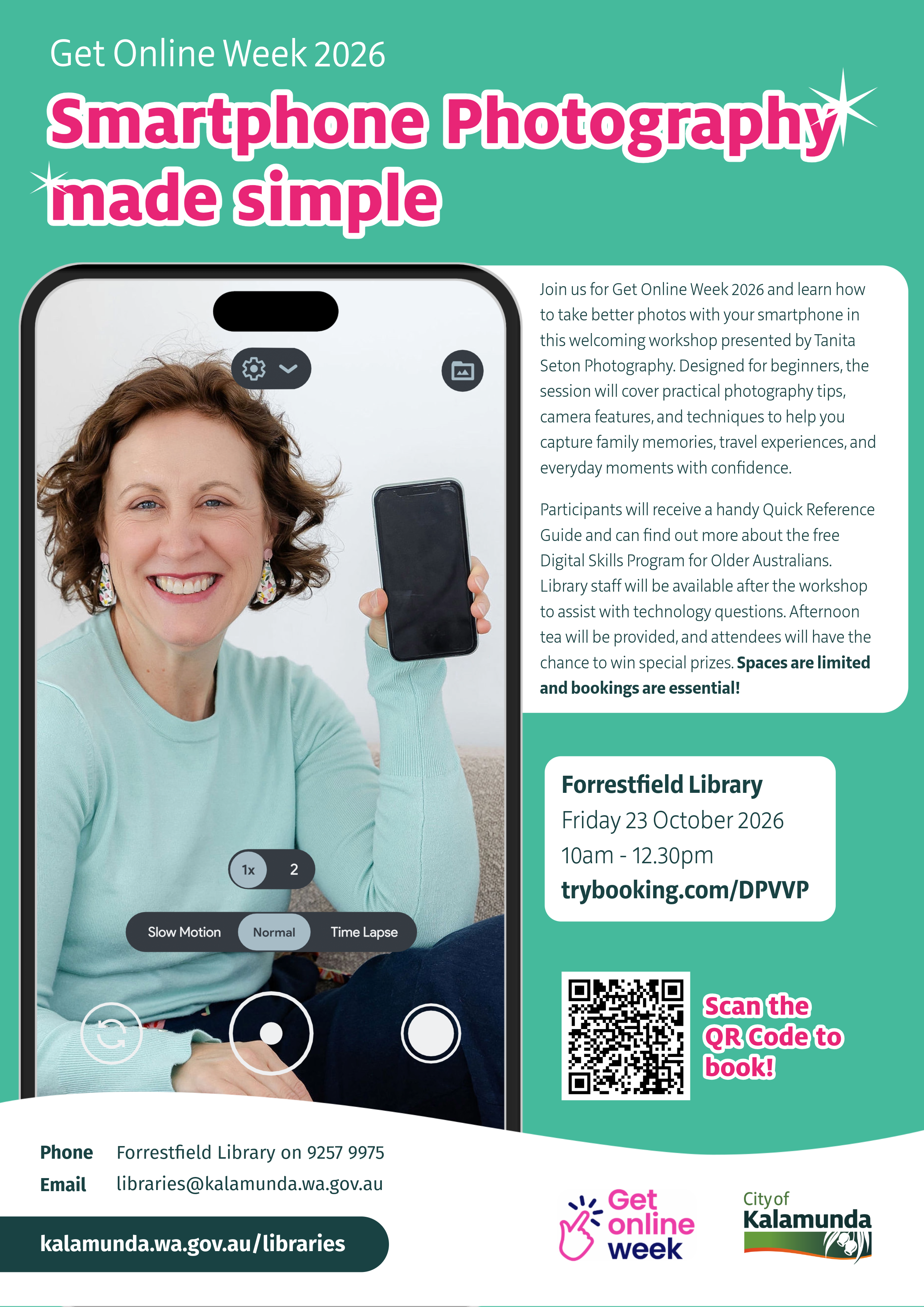 Smart phone Photography Flyer Smart phone photography