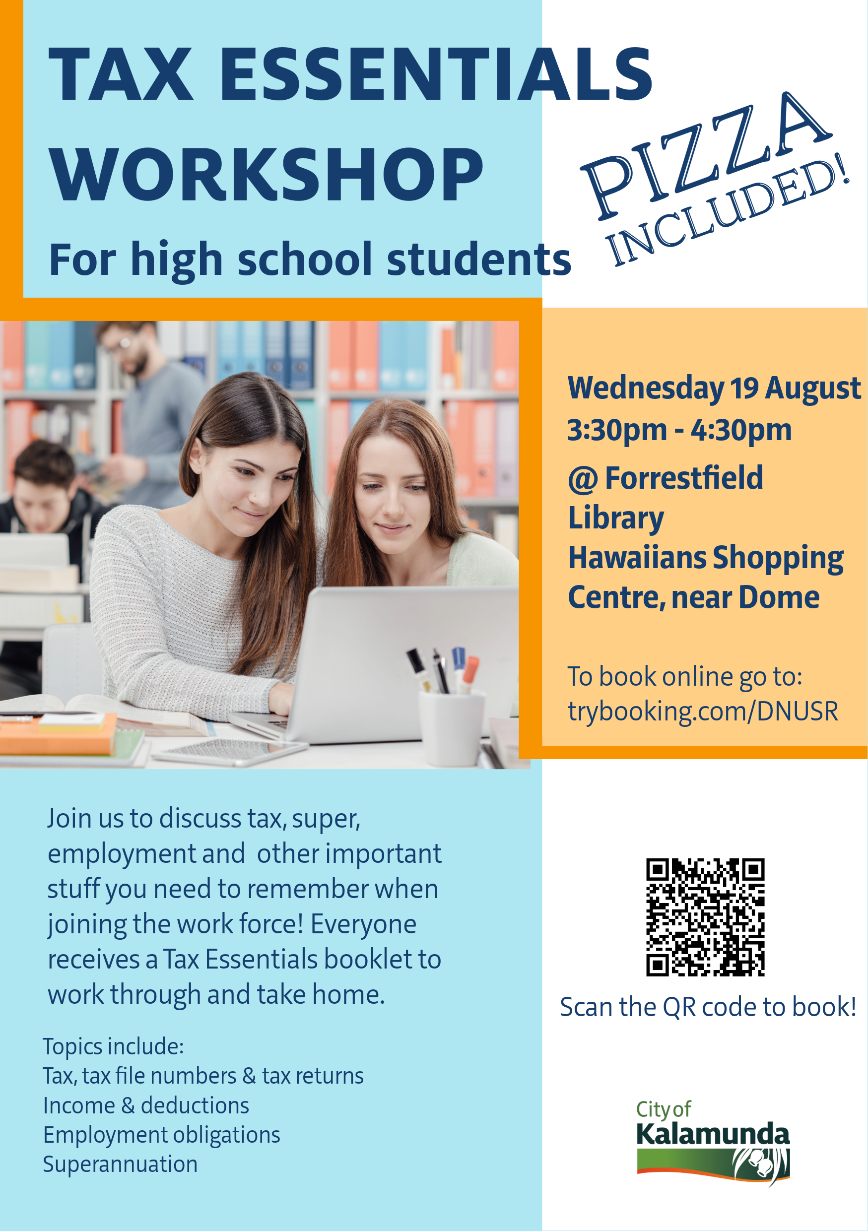 Tax essentials workshop for high school students