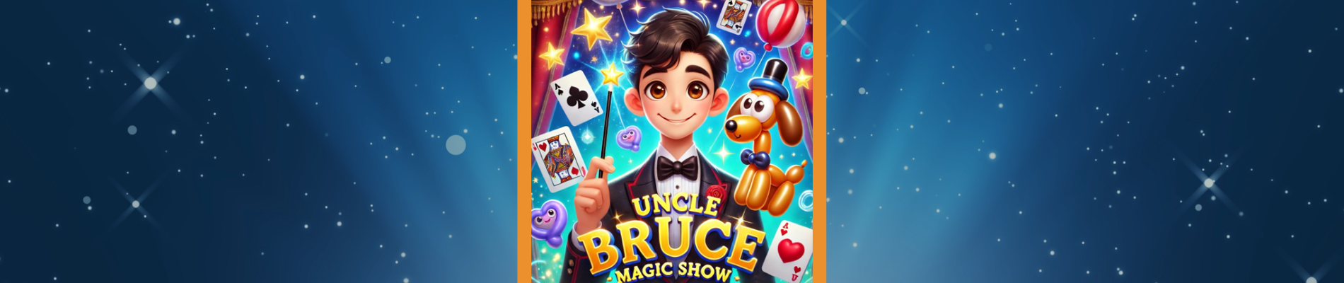 Uncle Bruce Magic Show at High Wycombe Library 2025