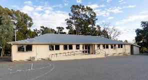 View from the carpark of the outside of Anderson Road Community Centre located in Forrestfield