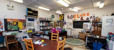 View of the craft/activity room at Anderson Road Community Centre located in Forrestfield