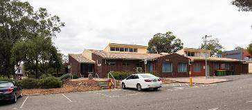 View from the carpark of Jack Healey Centre located in Kalamunda