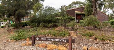 View of the Jack Healey Centre from the corner of Mead and Canning Road in Kalamunda