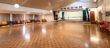 View of main hall at Jack Healey Centre located in Kalamunda