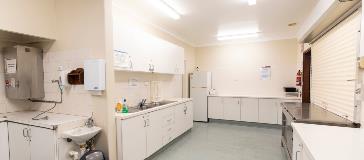 View of kitchen area at the Jack Healey Centre located in Kalamunda