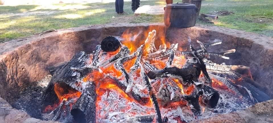 Fire pit at Maamba Reserve at Hartfield Park located in Forrestfield