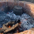 Fire pit cooking at Maamba Reserve located Hartfield Park in Forrestfield