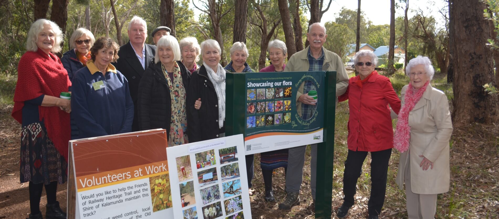 Launch of Wildflower Interpretive Board