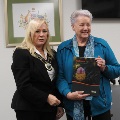 June/July 2021 Local Hero - Joy Barratt with Mayor Margaret Thomas