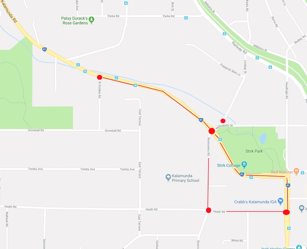 Kalamunda Road Resurfacing Works May 2019