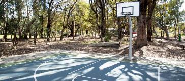 Basketball court at Bill Shaw in Lesmurdie