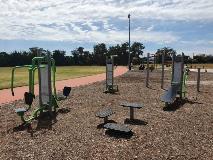 Outdoor equipment at Fleming Reserve in High Wycombe