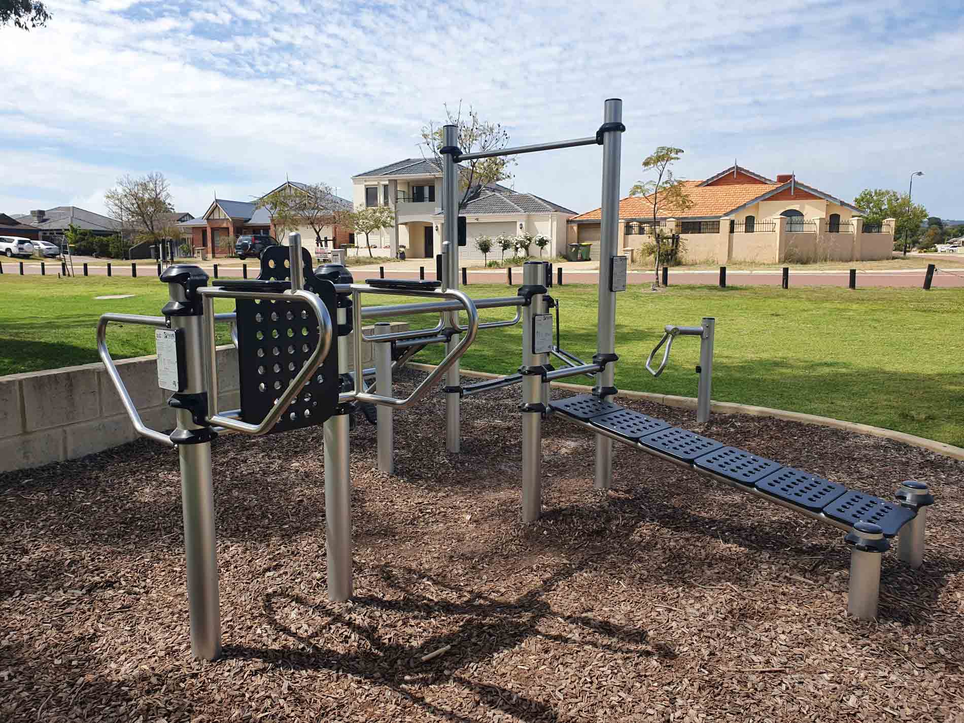 Outdoor equipment at Jacaranda Springs in High Wycombe