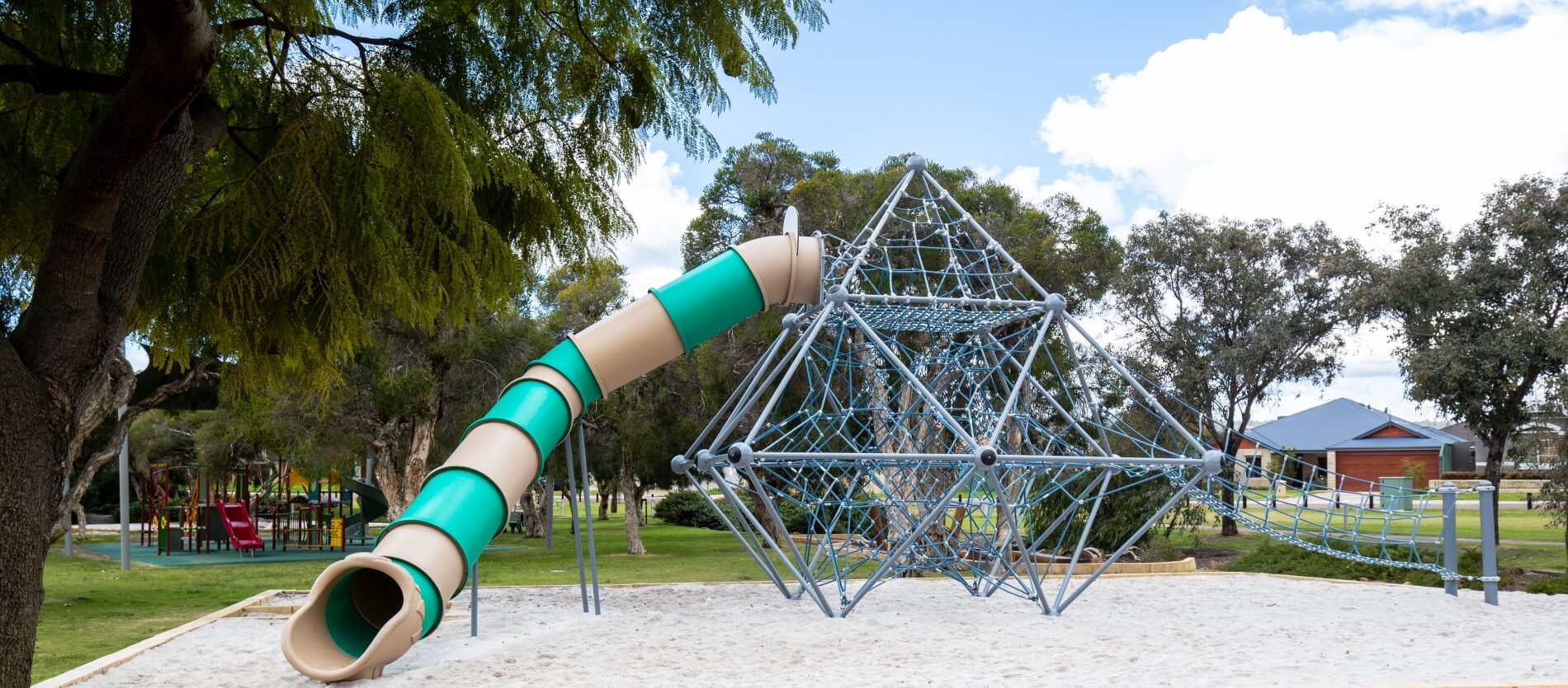 Playground - Slide-Web at Jacaranda Spring in High Wycombe