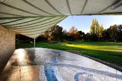 View of Stirk Park from the Sound Shell area