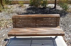 Outdoor seating available at Tyler Mews Park in Forrestfield