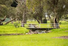 Footbridge at Woodlupine Brook