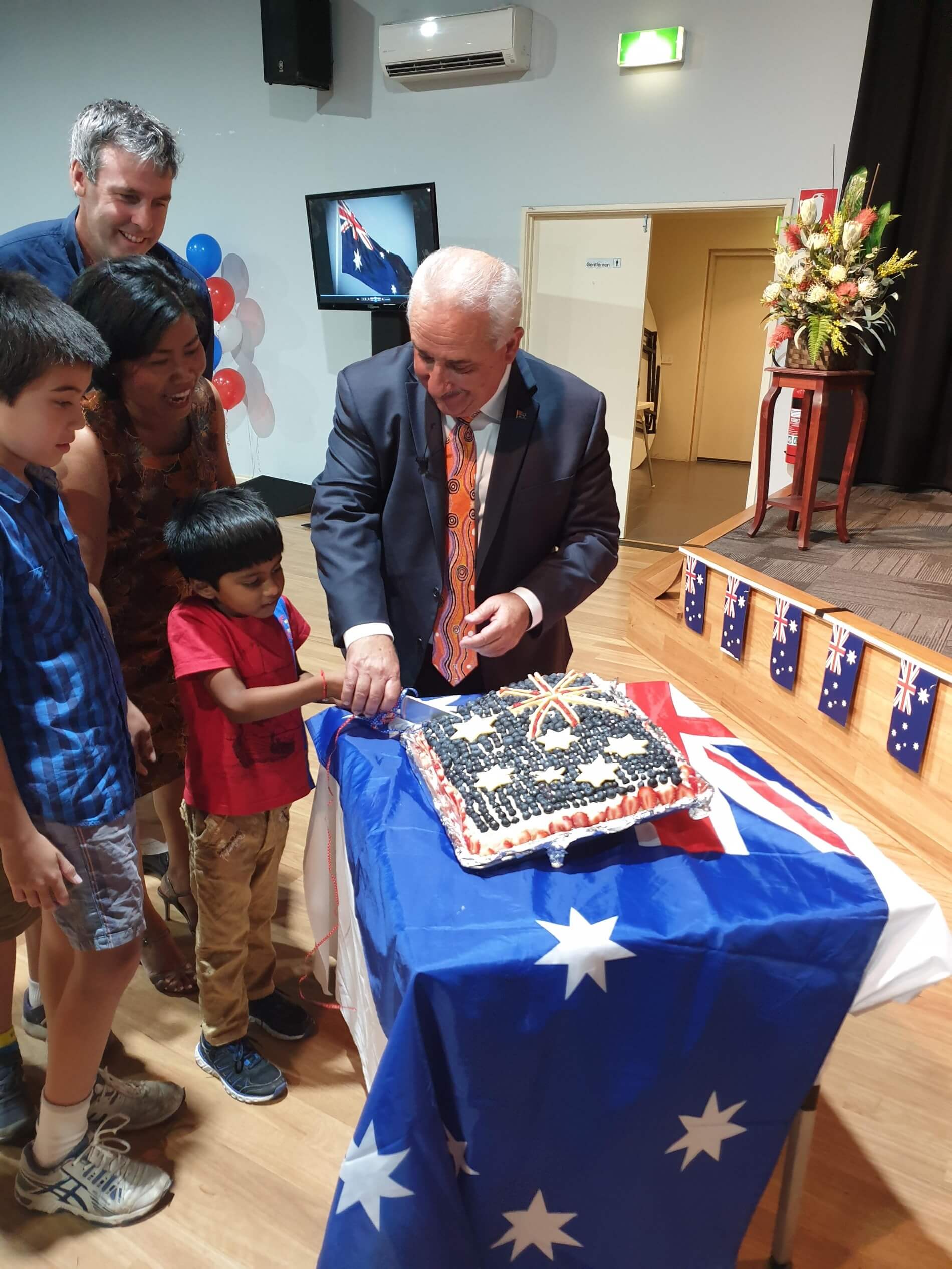 Cutting of Cake