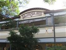 Showing the upper floor of the Kalamunda Hotel signage