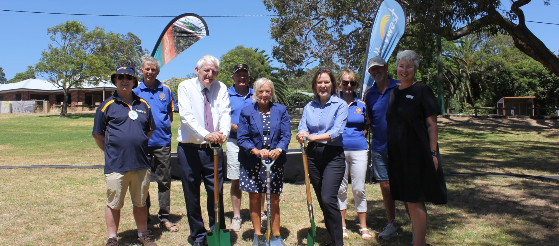 1 February 2023 - Stirk Park - turning of the sod