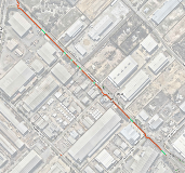 Map Overview of WABN path - Berkshire & Dundas Roads