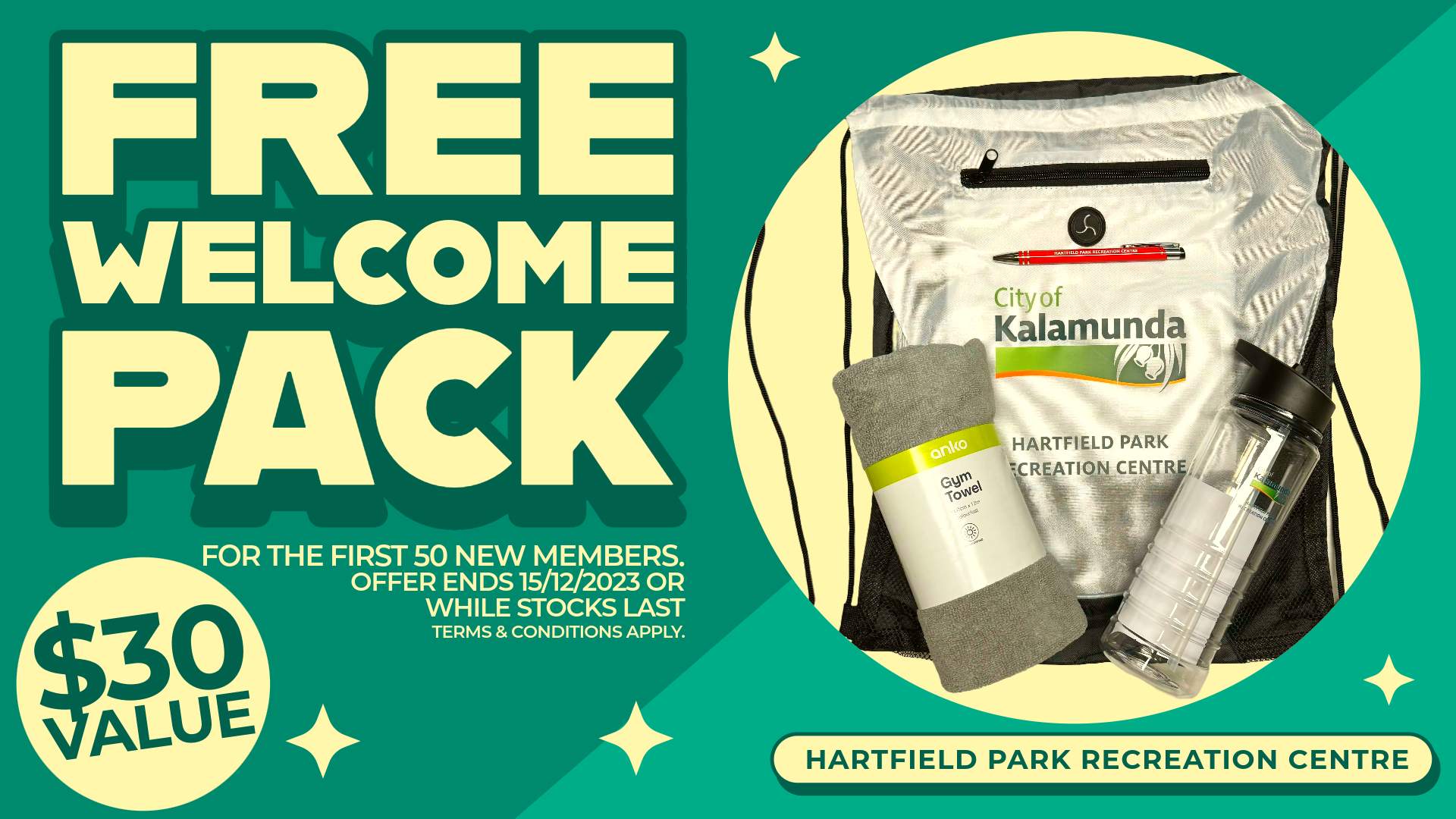 New Members Welcome Pack Promotion