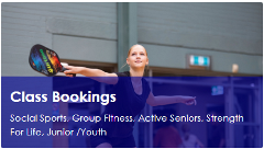 class bookings button