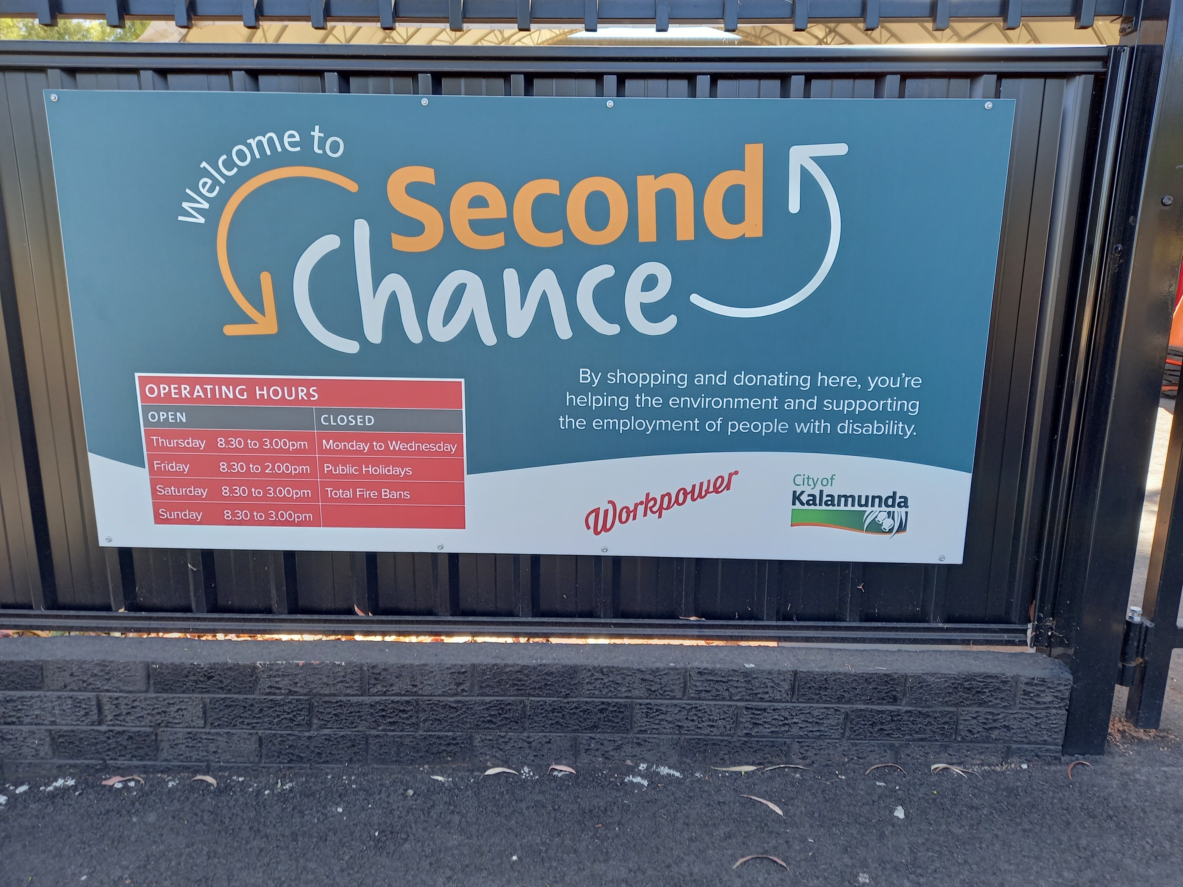 Second Chance Reuse Shop