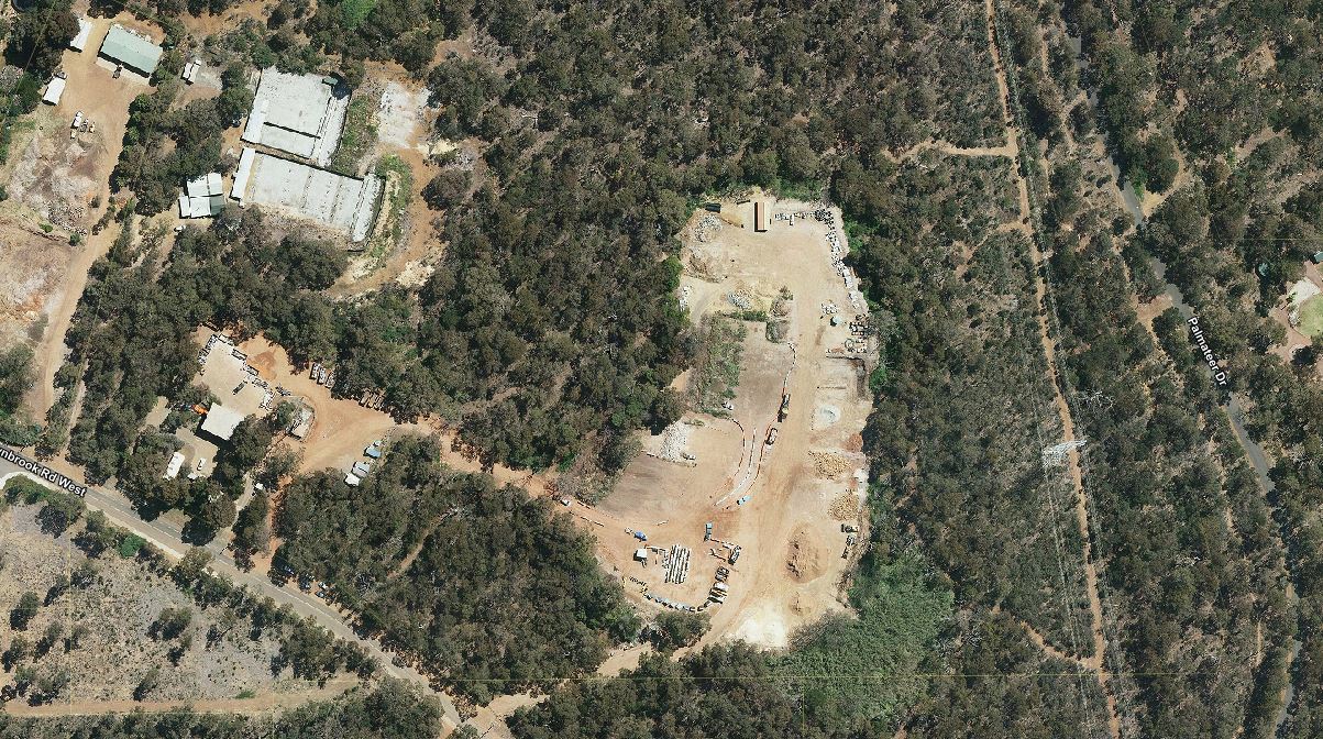 Aerial Overview of the Walliston Transfer Station