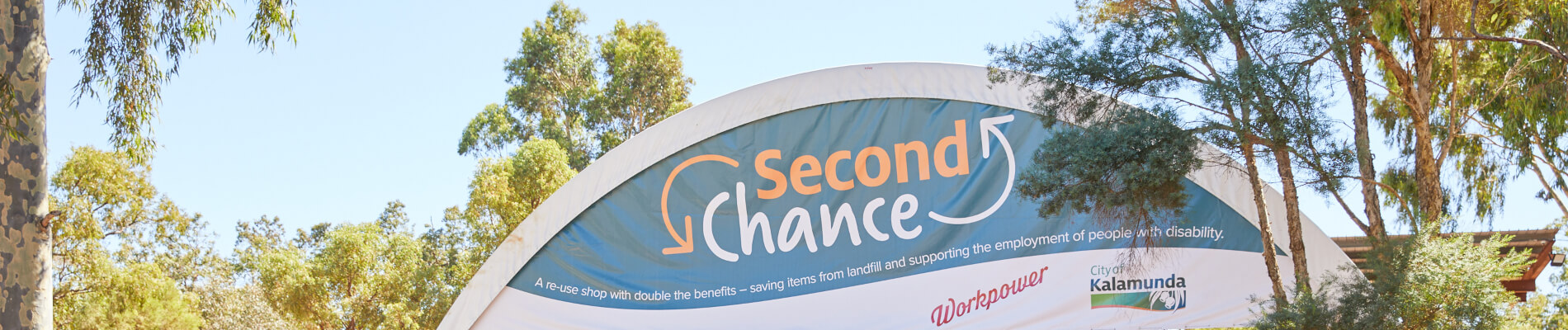 Walliston Transfer Station - Second Chance signage