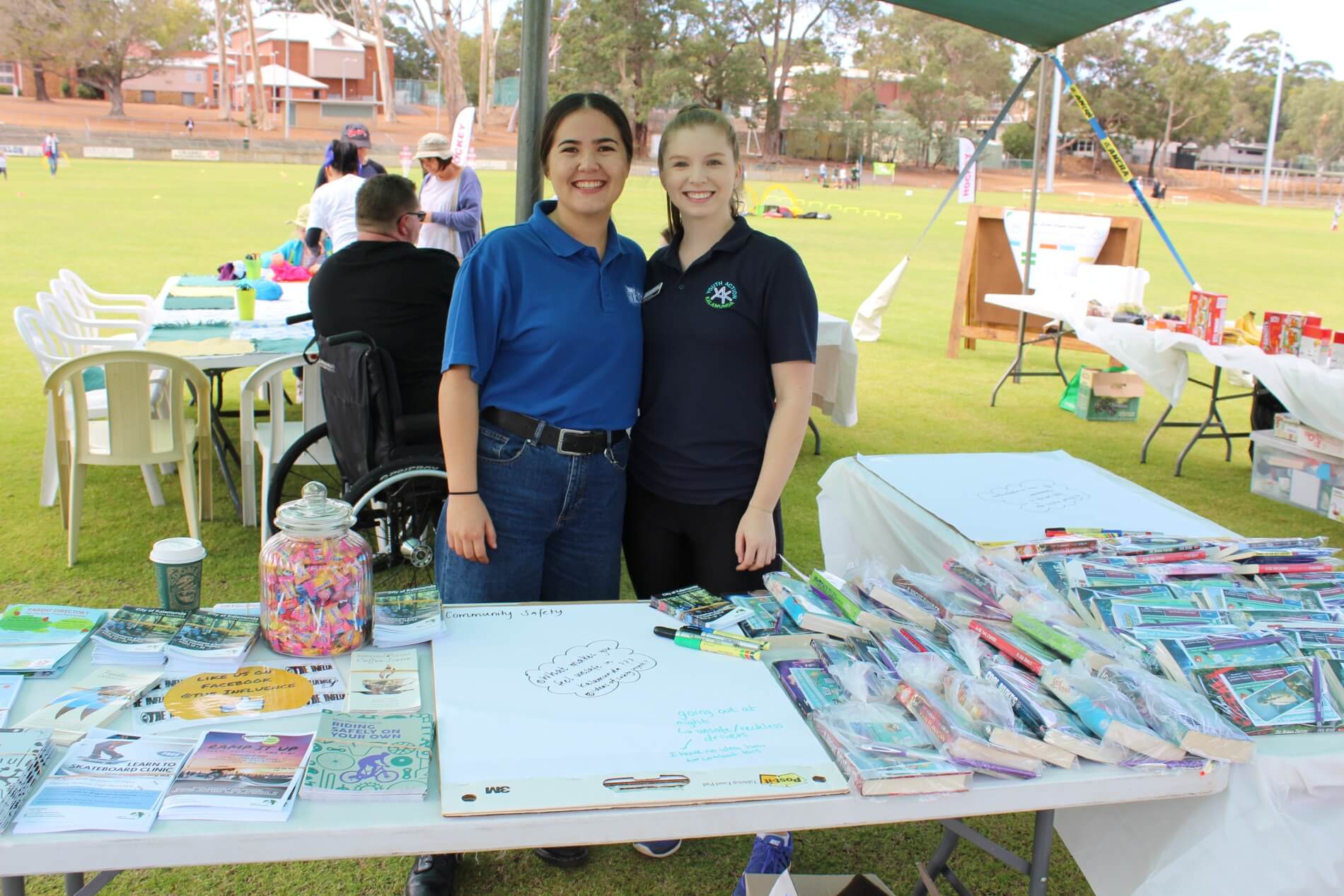 Youth and Community Assistants at Youth Week WA 2019: the Jump, Climb, Create Festival