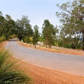 CloseupviewofaZigZagScenicRoadcorner